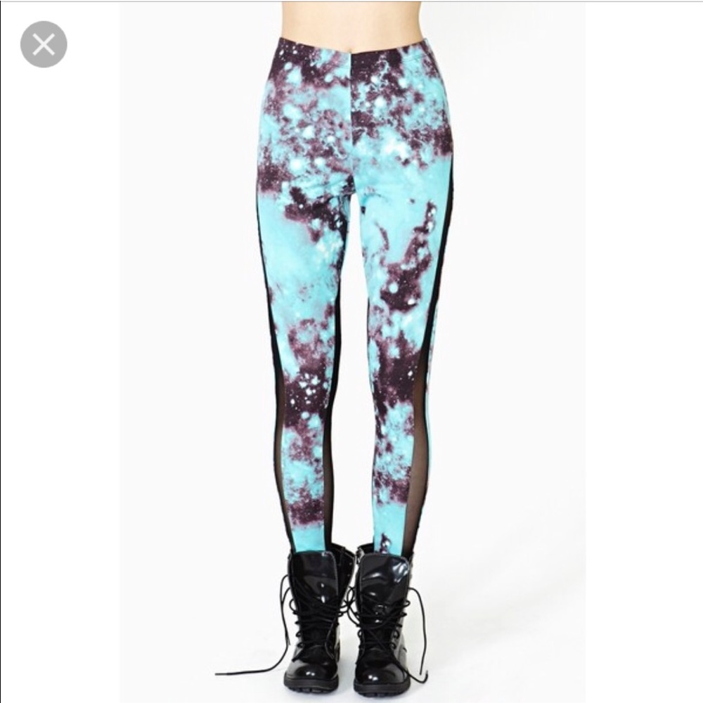 NWOT Nasty Gal Cosmic Crush Leggings